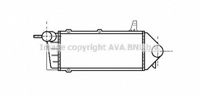 AVA QUALITY COOLING fd4187 -  Интеркулер